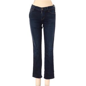 7 For All Mankind Slim Straight Denim - Dark
